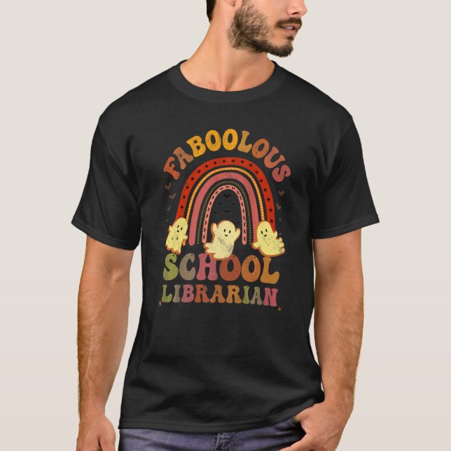 Camiseta Vintage FABOOLOL SCHOOL LIBRARIAN (Anverso)