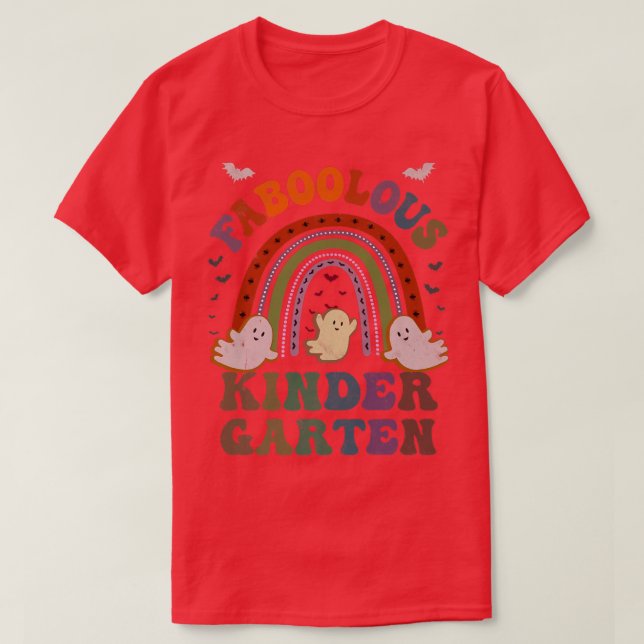 Camiseta Vintage FABOOLOUS KINDER GARTEN PROFESOR (Diseño del anverso)