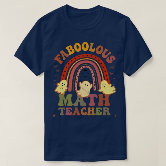 Camiseta Vintage FABOOLOUS MATEMÁTICO PROFESOR (Diseño del anverso)