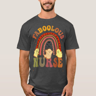 Camiseta Vintage FABOOLOUS NURSE Costume Esto Es Mi Scary V