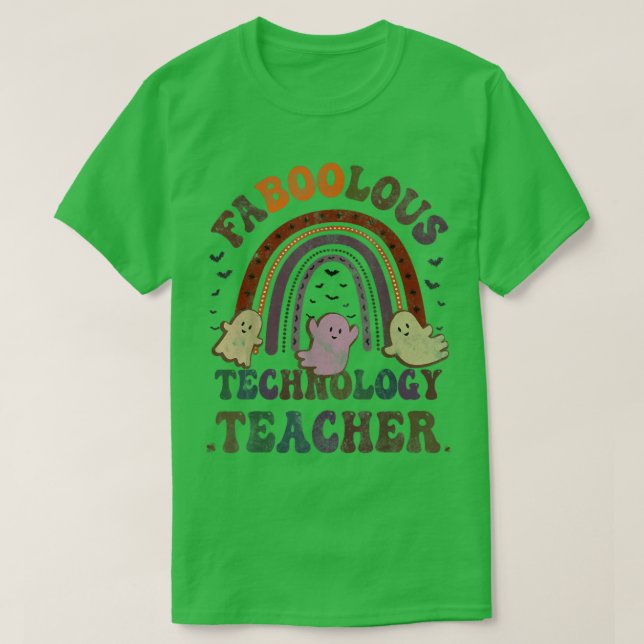 Camiseta Vintage FaBOOlous TECHNOLOGY PROFESOR (Diseño del anverso)