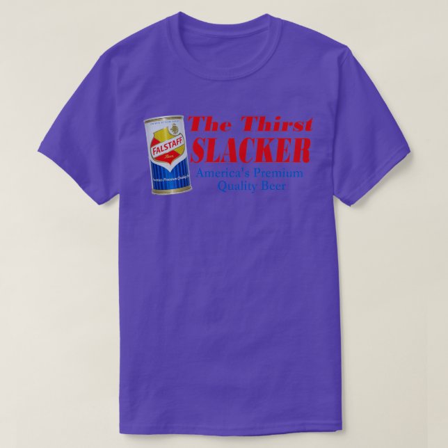 Camiseta Vintage Falstaff Beer Can Design (Diseño del anverso)