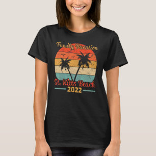 Camiseta Vintage Family Vacation 2022 Lost Paradise St Kitt