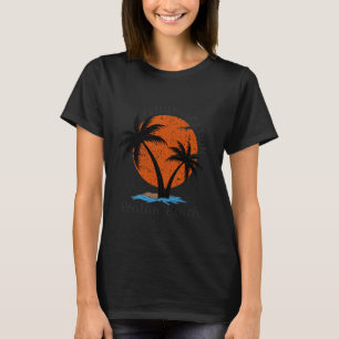 Camiseta Vintage Family Vacation Palm Trees Roatan Honduras