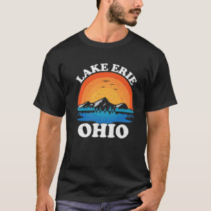 Camiseta Vintage Family Vacation Retro Ohio Lake Erie