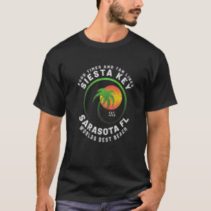 Camiseta Vintage Family Vacation Travel Florida Siesta Key