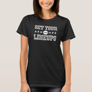 Camiseta Vintage Fantasía De Fútbol Ajusta Tus Lineups Borr
