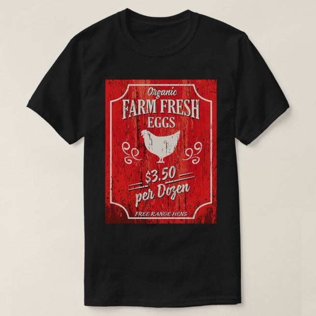 Camiseta Vintage Farm Market (Diseño del anverso)