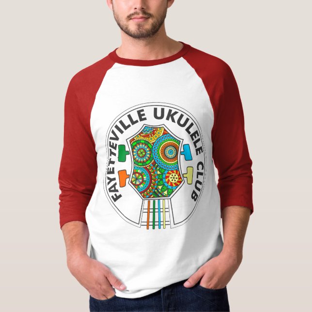 Camiseta Vintage Fayetteville Ukulele Club (Anverso)