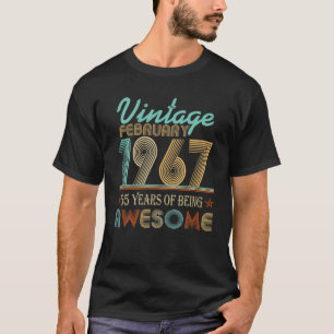 Camiseta Vintage Febrero 1967 55ª Jornada 55 Años De Ser