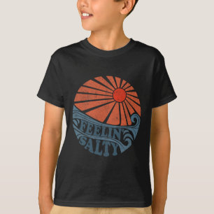 Camiseta Vintage Feelin Salado Retro Playa Vacaciones 70's