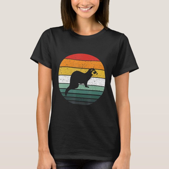 Camiseta Vintage Ferret Retro (Anverso)