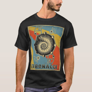 Camiseta Vintage Fibonacci Golden Ratio