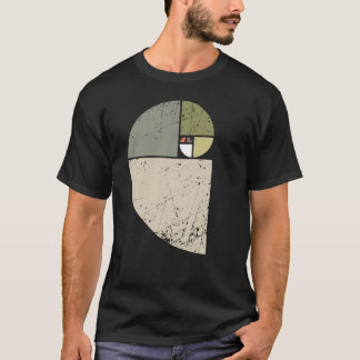 Camiseta Vintage Fibonacci Spiral Math Golden Ratio Guay Sc