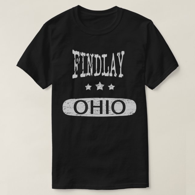 Camiseta Vintage Findlay Ohio (Diseño del anverso)