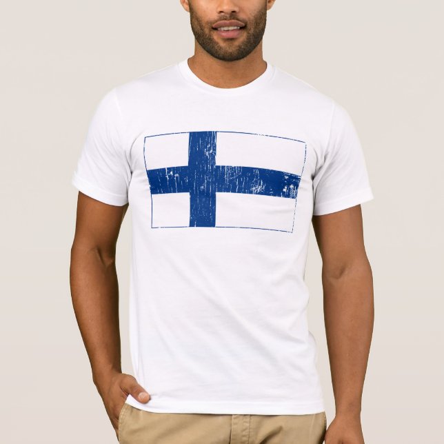 Camiseta Vintage Finlandia (Anverso)