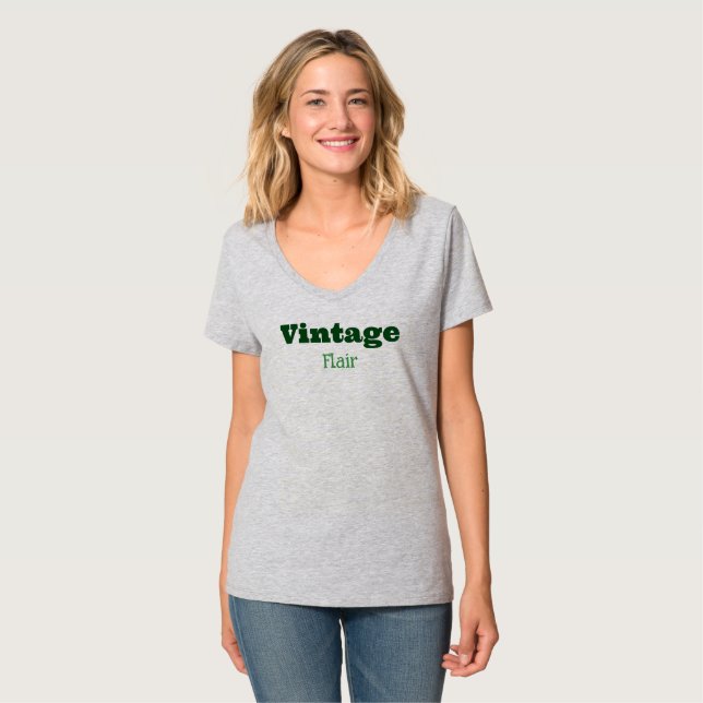 Camiseta Vintage Flair T-Shirt (Anverso completo)