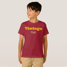 Camiseta Vintage Flair T-Shirt