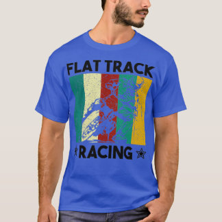 Camiseta Vintage Flat Track Racing Gift Motorcycle Racer