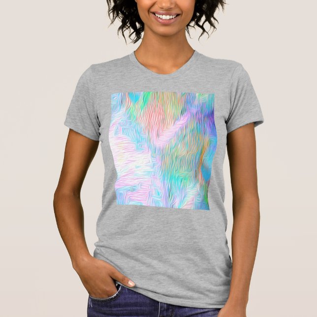 Camiseta Vintage Floral Nature – Romantic Abstract Elegance (Anverso)