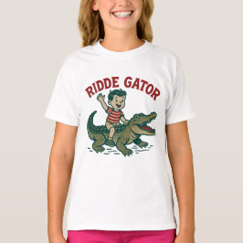 Camiseta Vintage Florida Kitsch Ridde Gator | Retro Girls