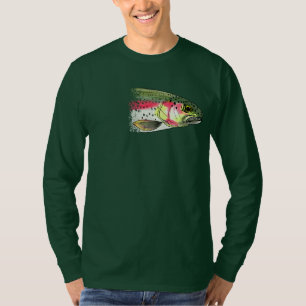 Camiseta Vintage Fly Fishing Rainbow Trout T