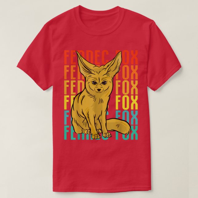 Camiseta Vintage Foes Fennec Fo (Diseño del anverso)