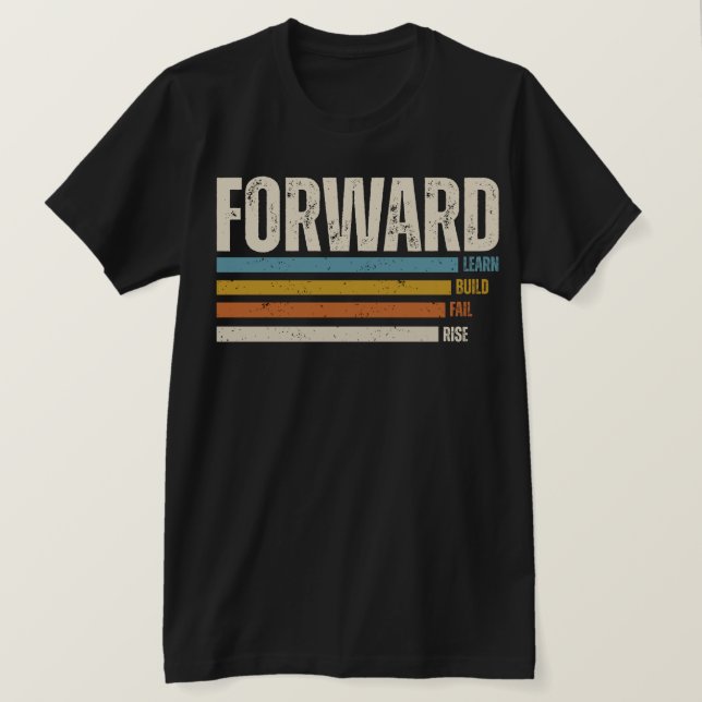 Camiseta Vintage Forward (Anverso del diseño)