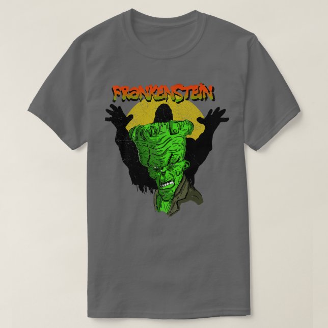 Camiseta Vintage Frankenstein (Diseño del anverso)