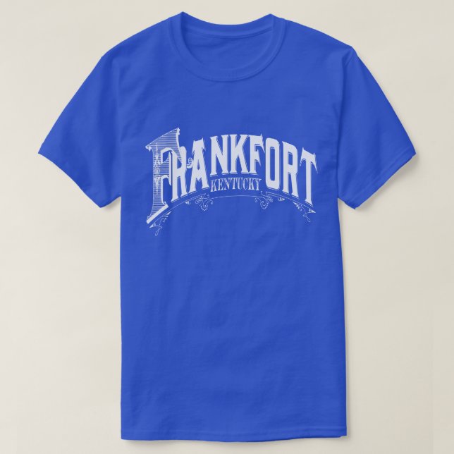 Camiseta Vintage Frankfort KY TShirt (Diseño del anverso)