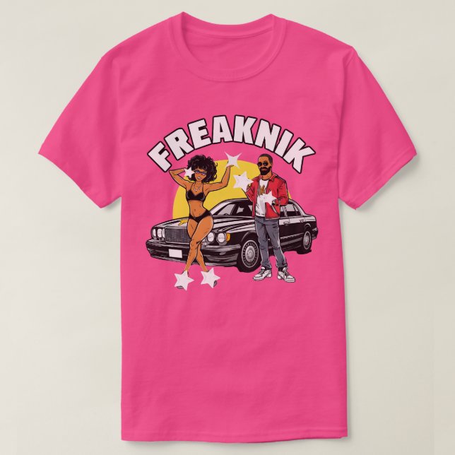 Camiseta vintage freaknik TShirt (Diseño del anverso)