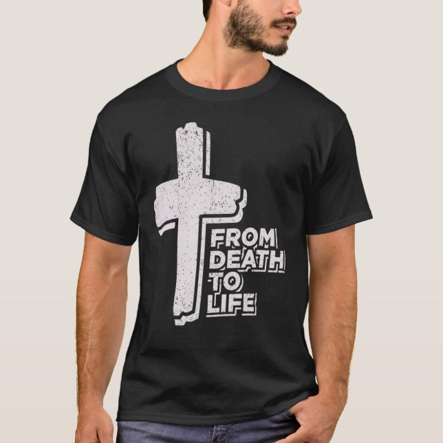 Camiseta Vintage From Death To Life (Anverso)