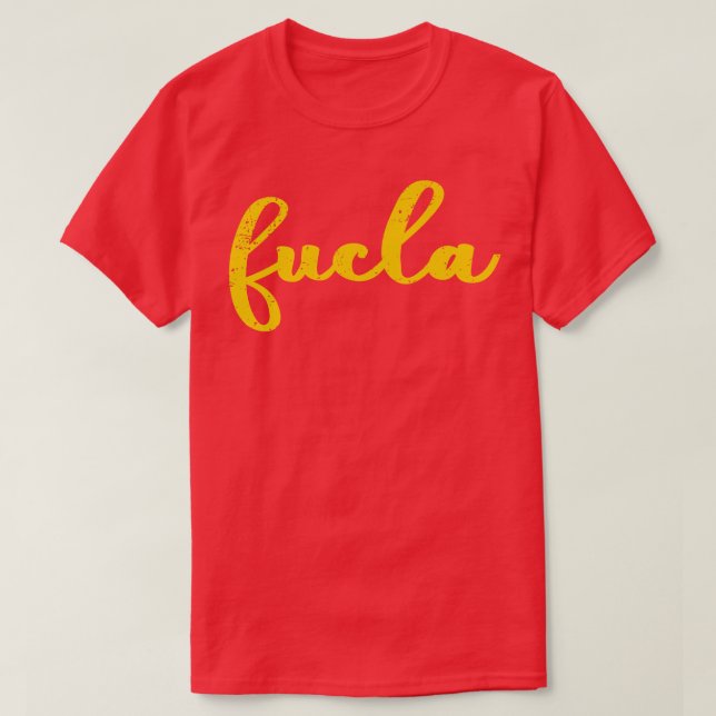 Camiseta Vintage FUCLA (Diseño del anverso)