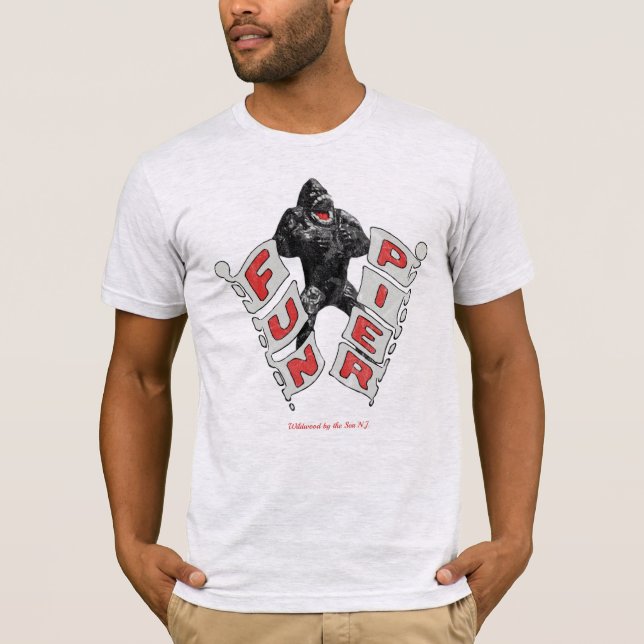 Camiseta Vintage Fun Pier Wildwood NJ (Anverso)