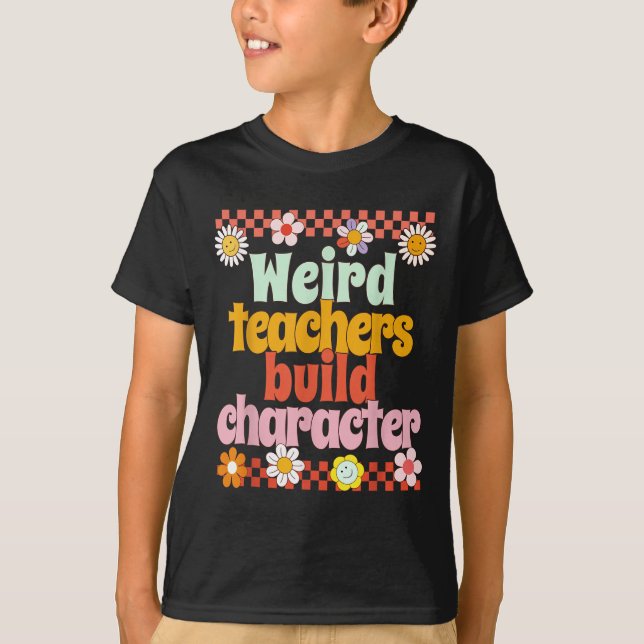 Camiseta Vintage Funny Retro Motivational Teacher Retro  (Anverso)