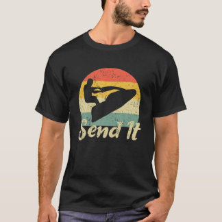 Camiseta Vintage Funny Water Sports PWC Skip Jetski Send