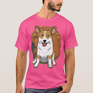 Camiseta Vintage galés Corgi Dog 1632