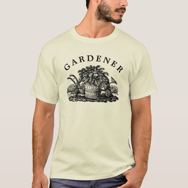 Camiseta Vintage Gardener T-Shirt (Anverso)
