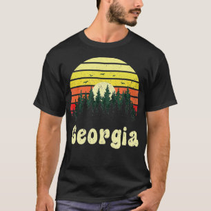 Camiseta Vintage Georgia Sunset Woods Souvenir