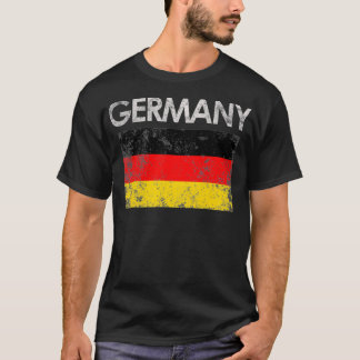 Camiseta Vintage Germany German Flag Pride Gift