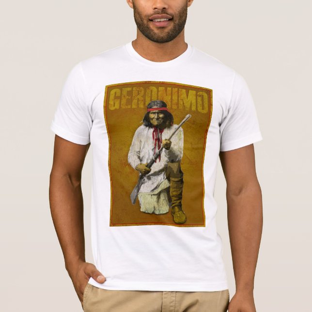 Camiseta Vintage Geronimo - indio de Apache (Anverso)