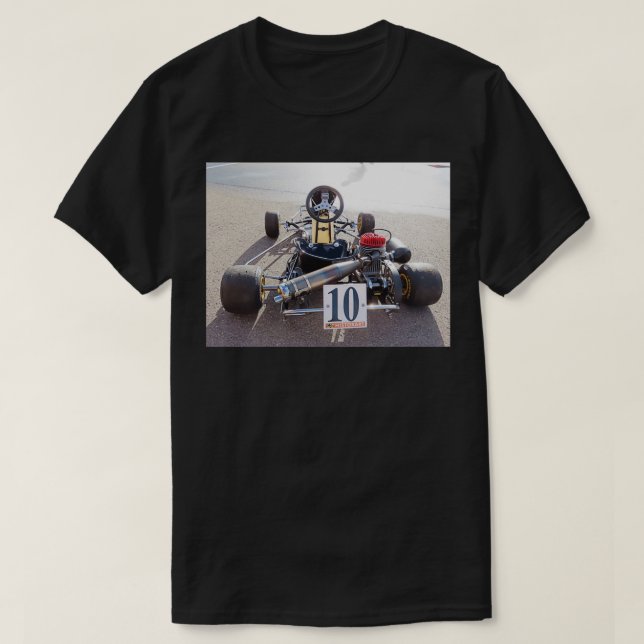 Camiseta Vintage Go Kart (Diseño del anverso)