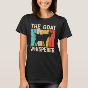 Camiseta Vintage Goat The Goat Whisperer Farmer