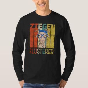 Camiseta Vintage Goat Whisper Retro Farmer
