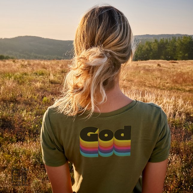 Camiseta Vintage God Waves (Subido por el creador)