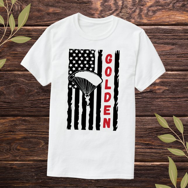 Camiseta Vintage Golden Canada Parapente Skydiving (Subido por el creador)
