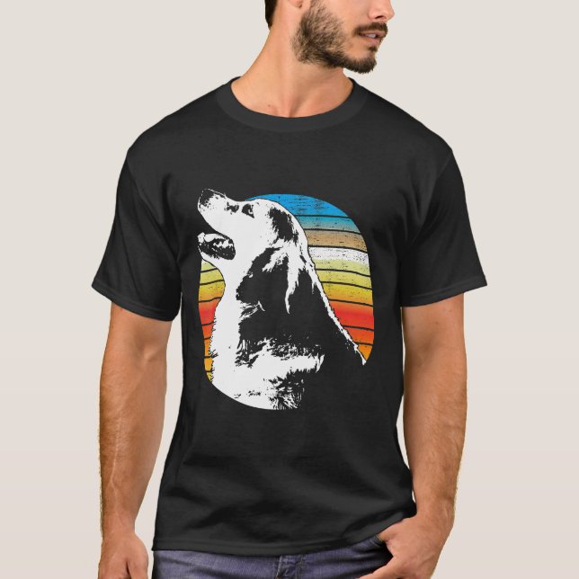 Camiseta Vintage - Golden Retriever new (Anverso)