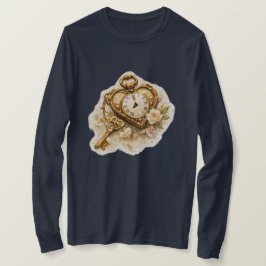 Camiseta Vintage Golden Time Long Sleeve T-Shirt