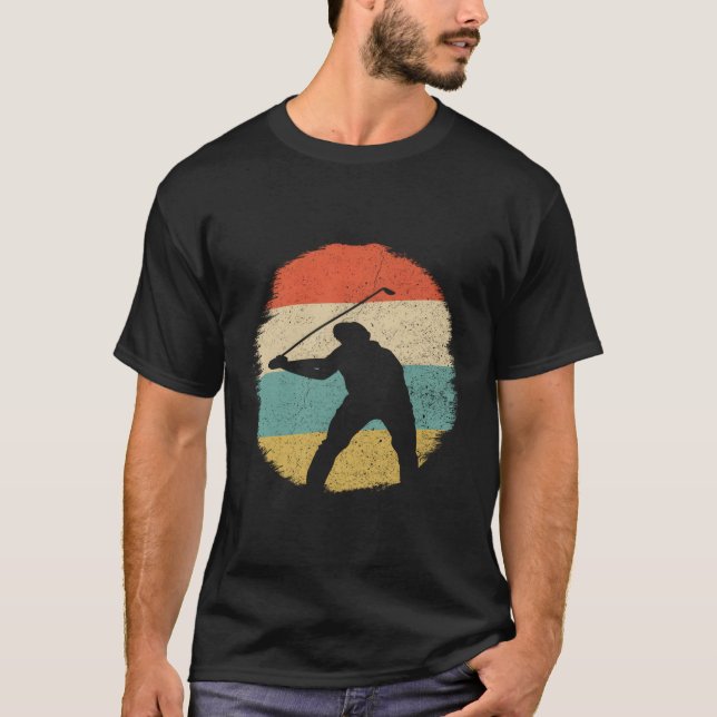 Camiseta Vintage Golf Gift Golf Swing Golfing (Anverso)