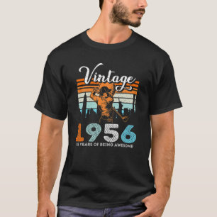 Camiseta Vintage Golf Golfer 1956 65º Cumpleaños 65 Años Ol